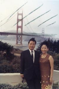 김영삼 의원 내외 샌프란시스코 방문