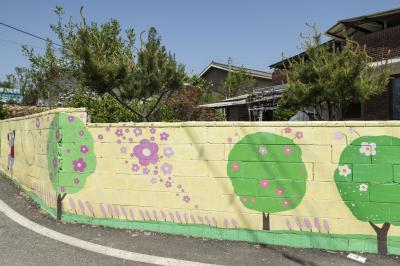윤보선 대통령 생가 마을 벽화