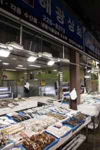 대전중앙시장 생선 판매점