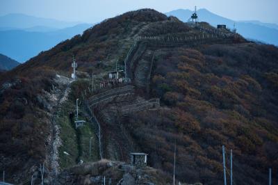 가칠봉 전투지의 비무장지대 남방한계선