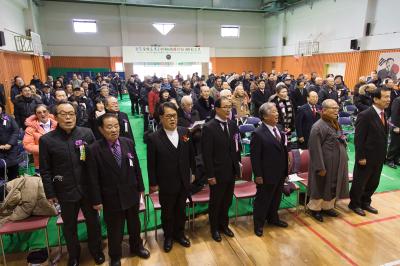 김상옥 의사 94주년 기념식 국민의례