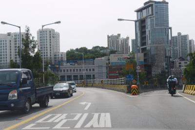 서울역 고가도로 만리동 방향