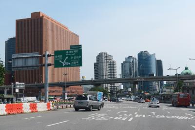 서울역 고가도로 이정표