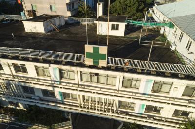 구 광주적십자병원 항공사진