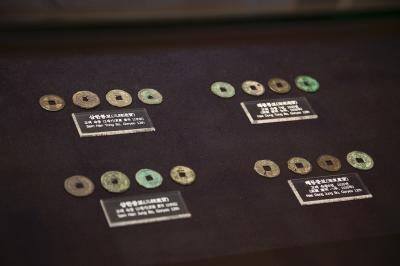 한국은행 화폐박물관의 고려시대 화폐 전시