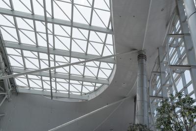 인천국제공항청사 지붕과 기둥
