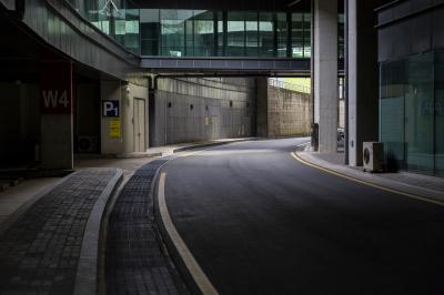 광주월드컵경기장 지하1층 도로