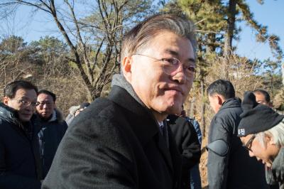 박종철 열사 추모제 참석한 문재인 前 대표