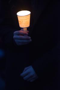 광화문집회의 촛불