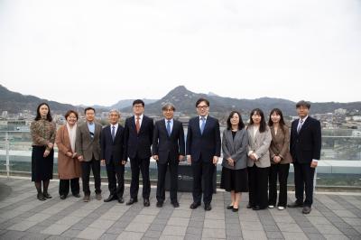 국립농업박물관 업무협약 체결 기념 촬영