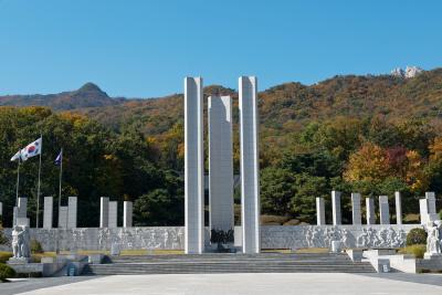국립4.19민주묘지 4월학생혁명기념탑 전경