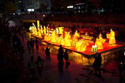 2014 서울빛초롱축제 종묘제례악 등불