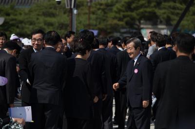 5.18민주화운동 기념식에 참석한 정치인사들