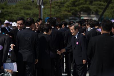 5.18민주화운동 기념식에 참석한 정치인사들