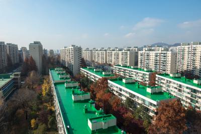 압구정 현대아파트 전경