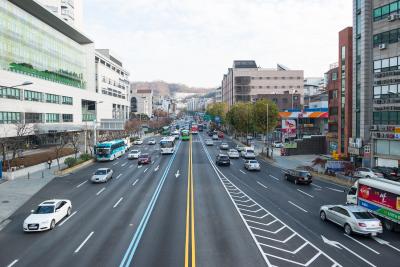 신촌 연세세브란스병원 앞 성산로
