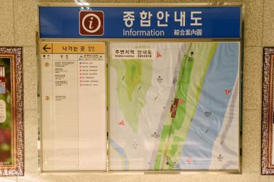 대성리역 주변 종합안내도