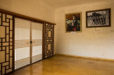 노태우 전 대통령 생가 바깥채 사랑방 내부