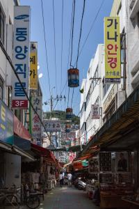 중앙동방면 국제시장 골목