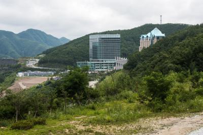 강원랜드 컨벤션호텔 항공사진