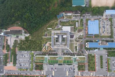 경상남도청사 부감 전경