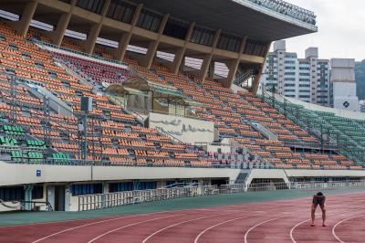 구덕운동장 주경기장 전경