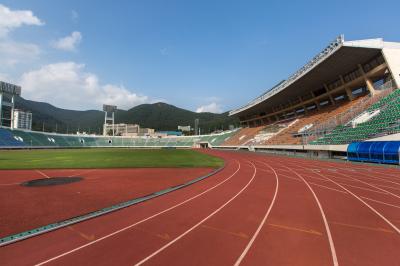 구덕운동장 주경기장 전경