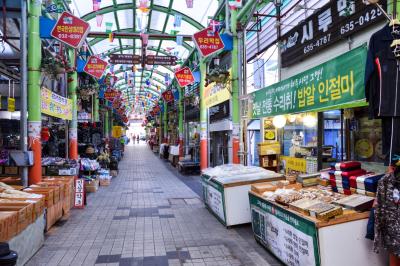속초 중앙시장 먹자골목