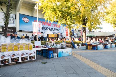 잠실야구장 노점상