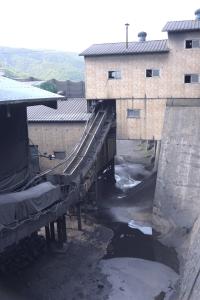 도계읍 탄광촌 선탄장 운반 벨트