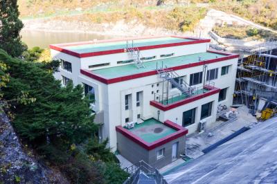 괴산댐 발전소