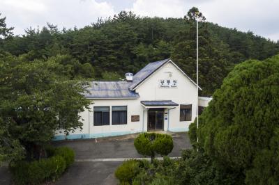 나주 구 남평역 항공사진