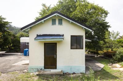 나주 구 남평역 본관 동쪽면
