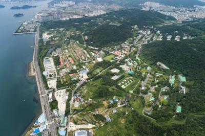 여순사건 발발지 전경 항공사진