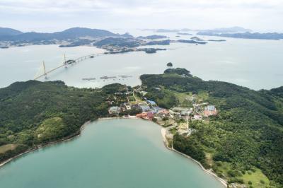 소록도 중앙리 항공사진