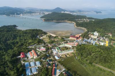 소록도 항공사진