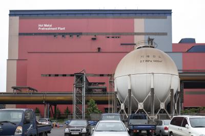 광양 포스코 Hot Metal Pretreatment Plant 공장