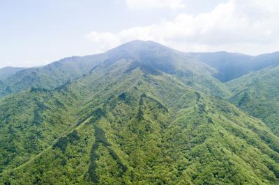 지리산 반야봉 항공사진