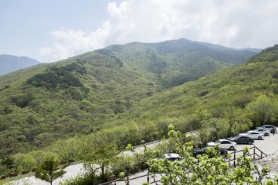 지리산 성삼재 휴게소 주차장