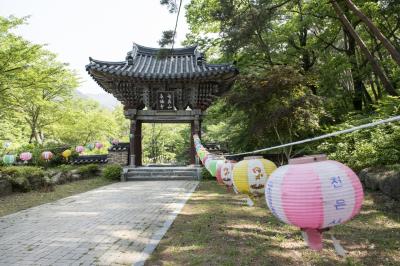 지리산 천은사 일주문