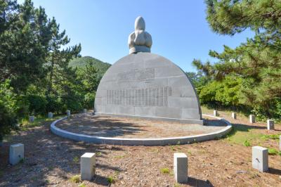 서해훼리호 참사 위령탑 뒷면