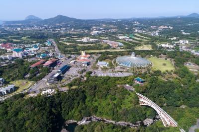 중문관광단지 여미지식물원 주변 전경