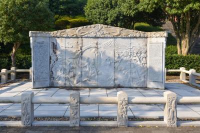 중문관광단지 천제연 폭포 관련 부조