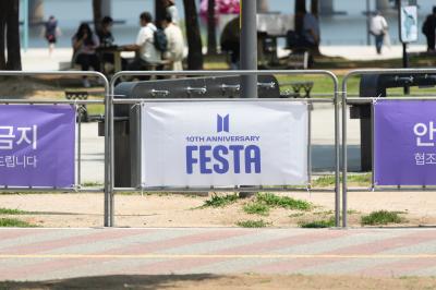BTS FESTA 현수막