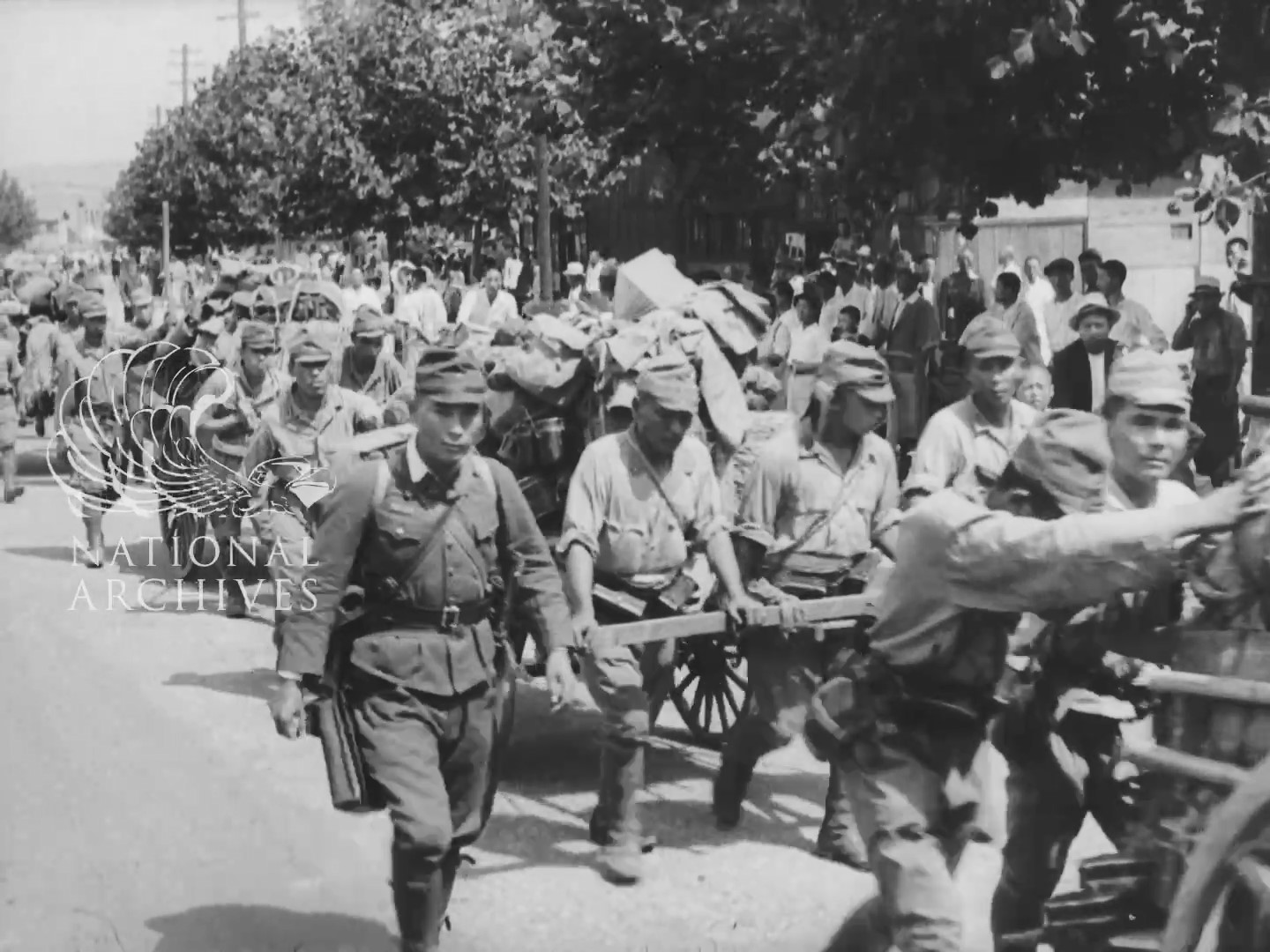 서울 주둔 일본군 퇴각