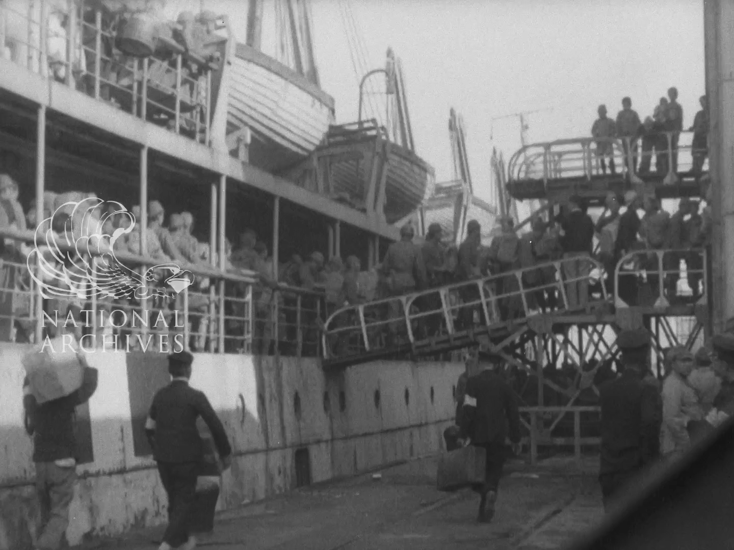 부산항의 귀환동포