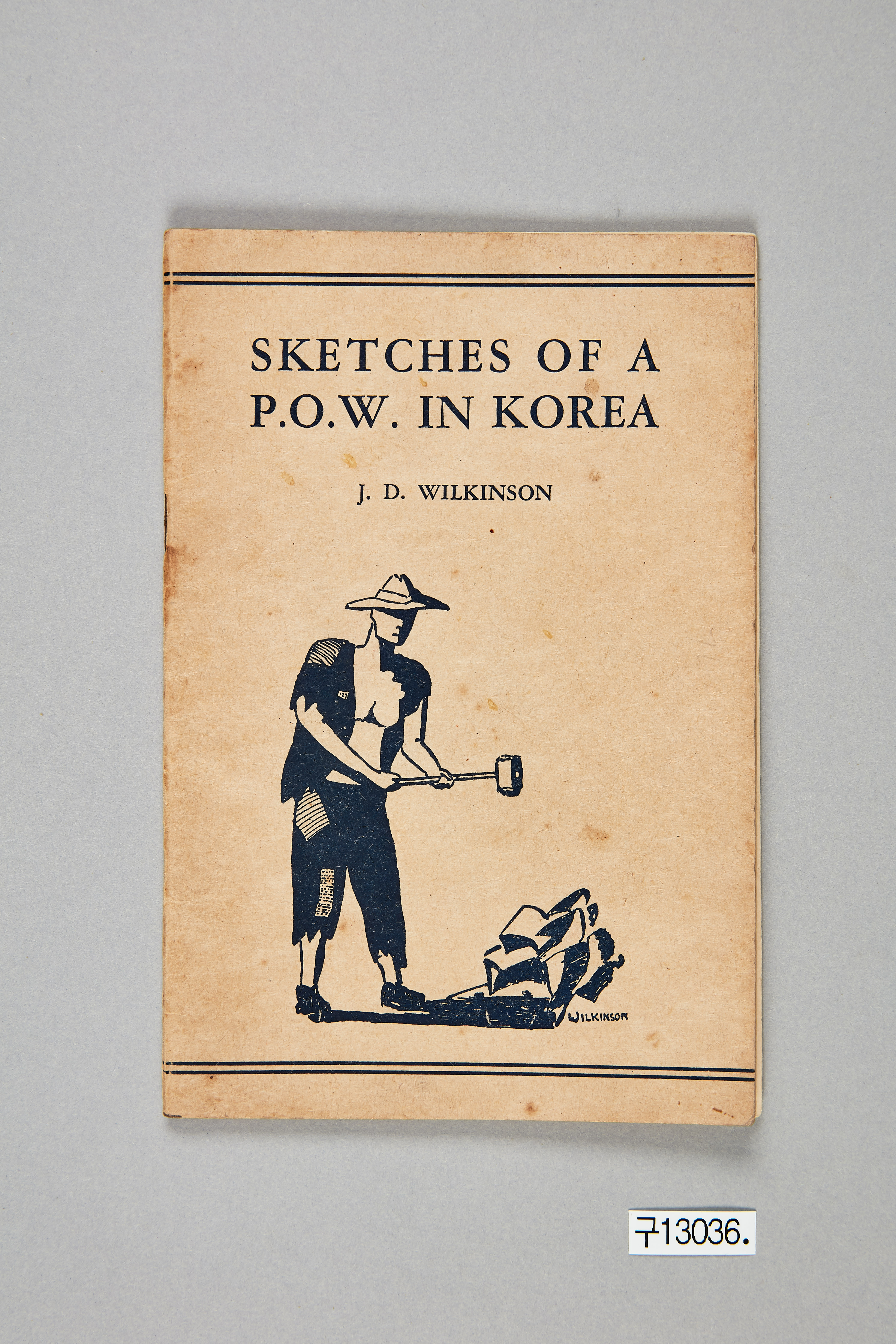 전쟁포로가 그린 한국에서의 스케치