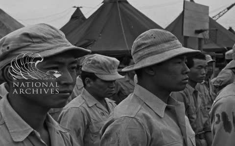 하와이 포로수용소 한인들