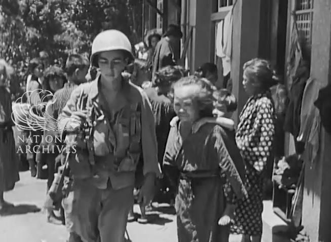 미군의 오키나와 상륙