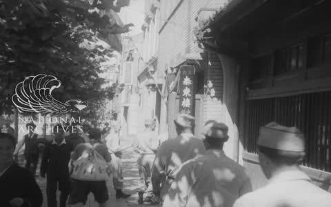 미군의 서울시내 구경